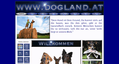 Desktop Screenshot of dogland.at